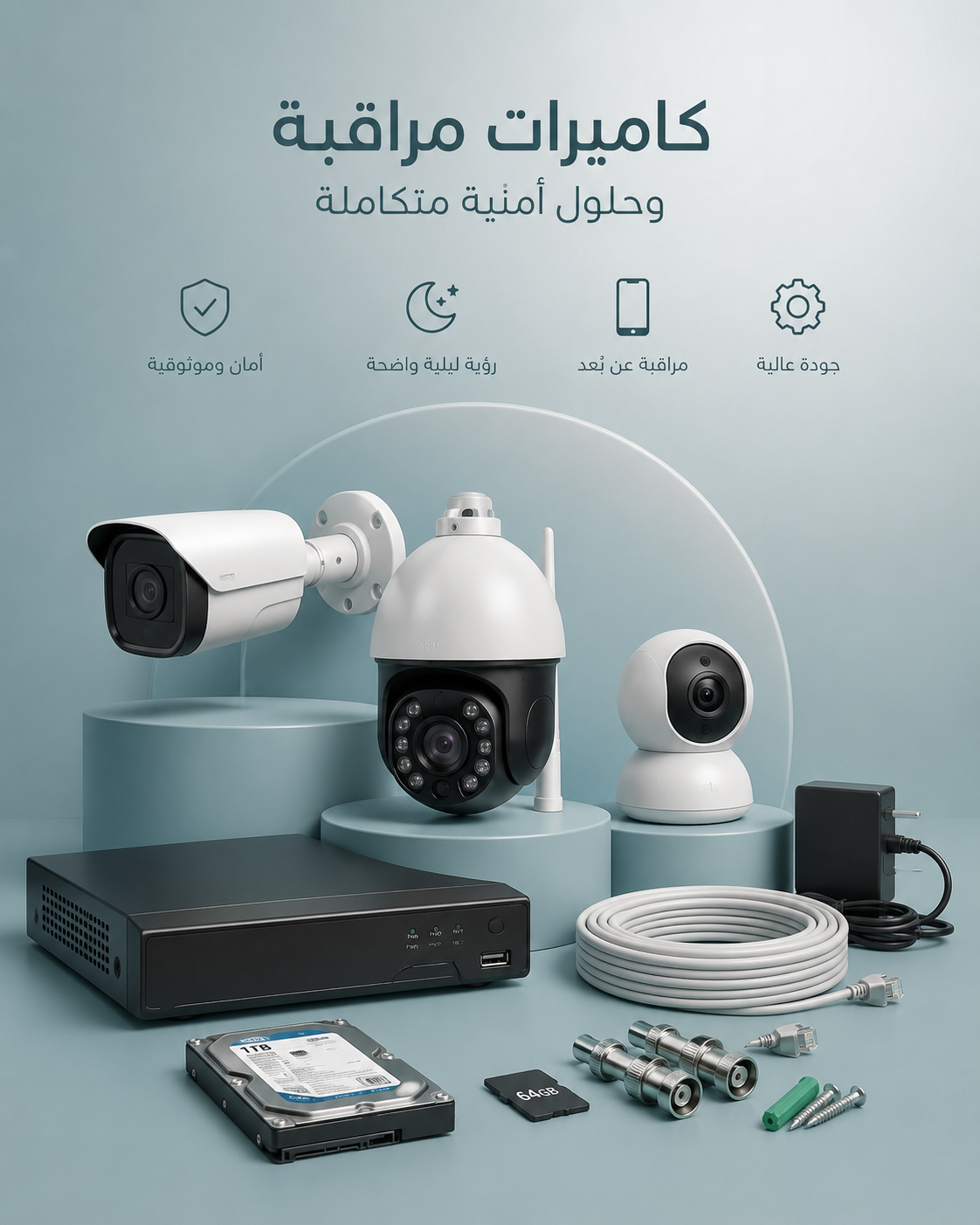 Security Cameras & Accessories
